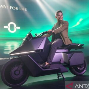 Desain futuristik Omoway tawarkan transformasi wajah motor listrik