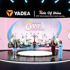 Yadea rilis sepeda listrik OVA untuk dukung mobilitas perempuan
