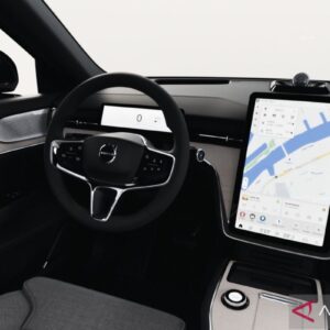 Volvo EX60 jadi model pertama yang dilengkapi Google Gemini AI