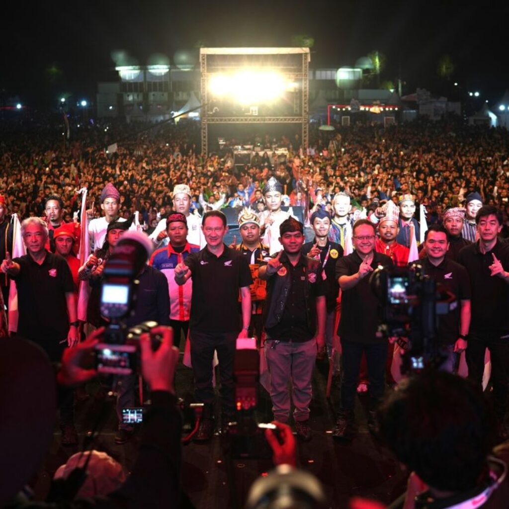 Puluhan ribu pengguna motor Honda kepung gelaran puncak HBD 2025