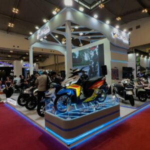 Skuter listrik Sprinto catat 500 SPK di GJAW 2025