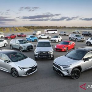 Toyota kembali pecahkan rekor penjualan global di tahun 2025